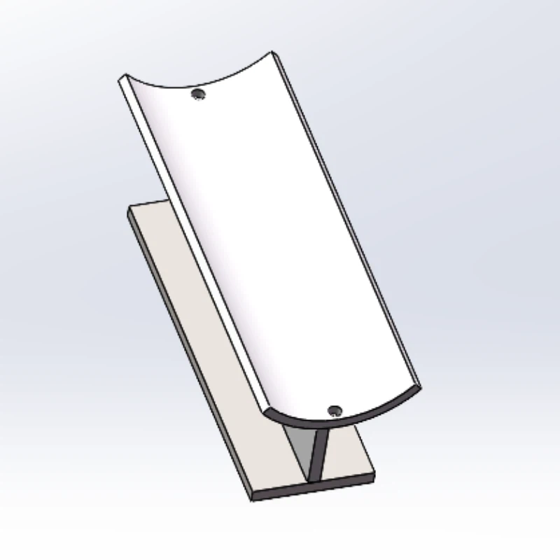 t - 마모 패드가있는 파이프 지지대를 입력하십시오